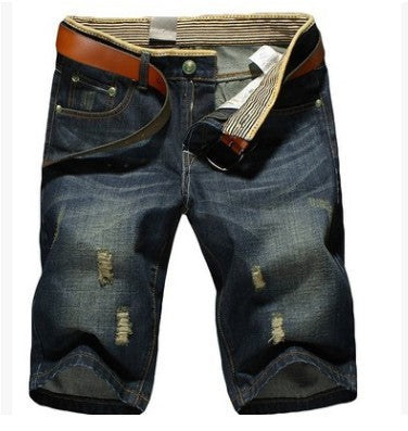 New Summer Fashion Ripped Denim Shorts