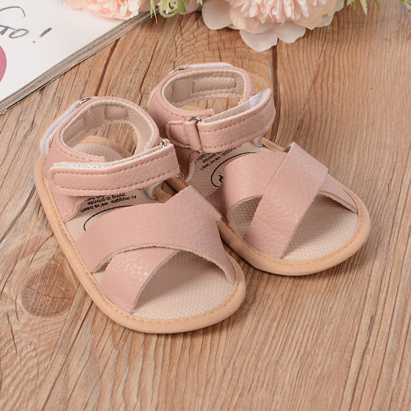 Baby Girls Leather Sandals