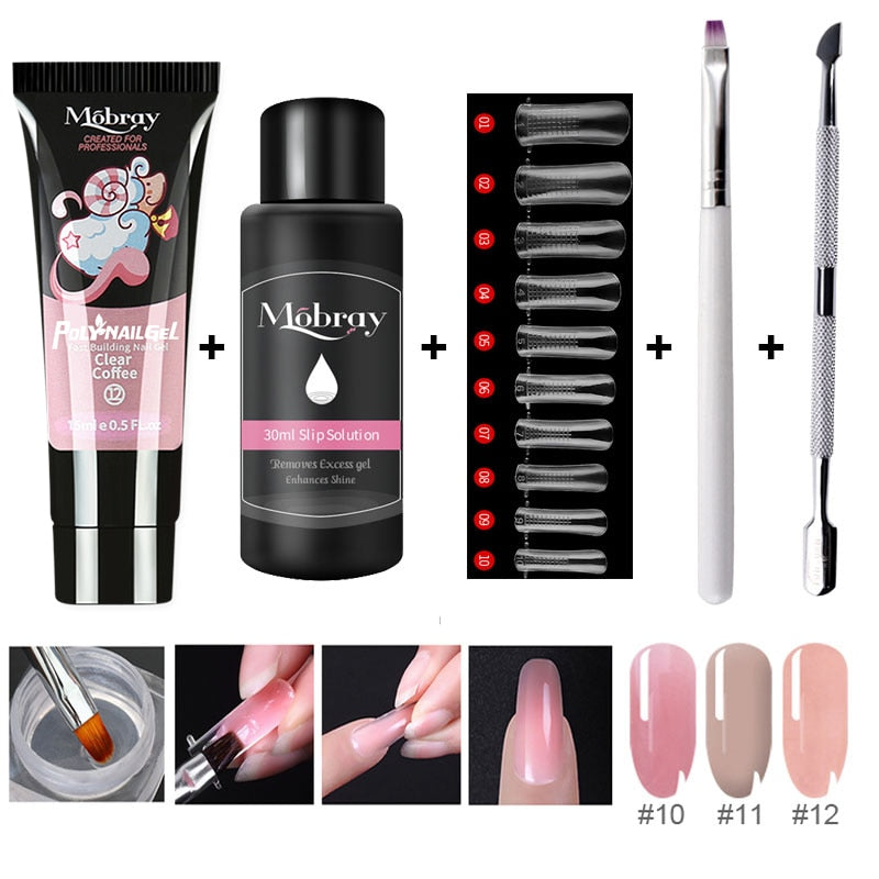 Extension Gel Nail Art  Set