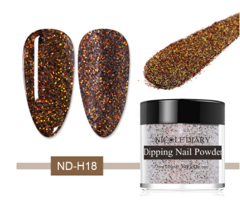 Holographic Dipping Powder