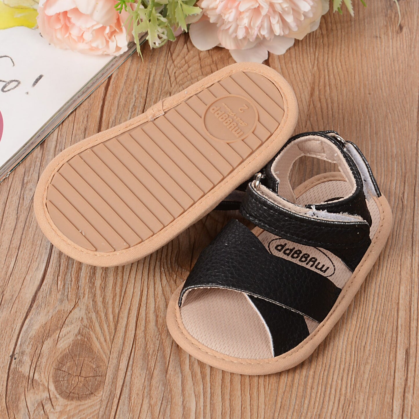Baby Girls Leather Sandals