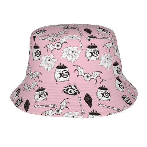 Bucket Hat Psychedelic Magic Mushrooms Fisherman Reflect