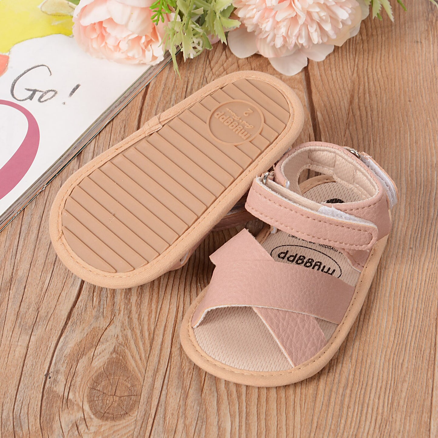 Baby Girls Leather Sandals