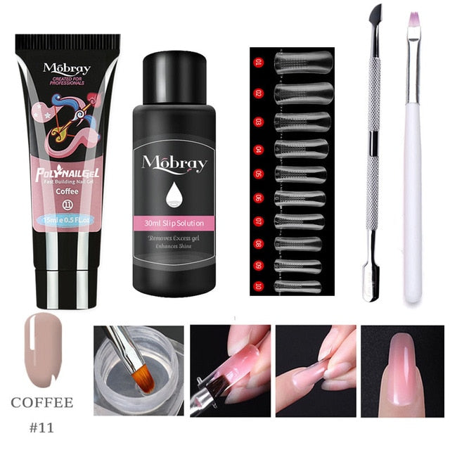 Extension Gel Nail Art  Set