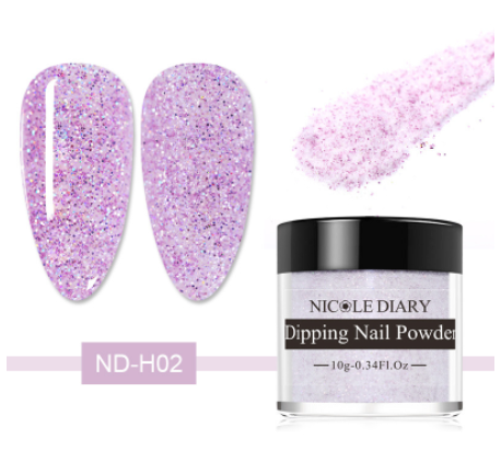 Holographic Dipping Powder
