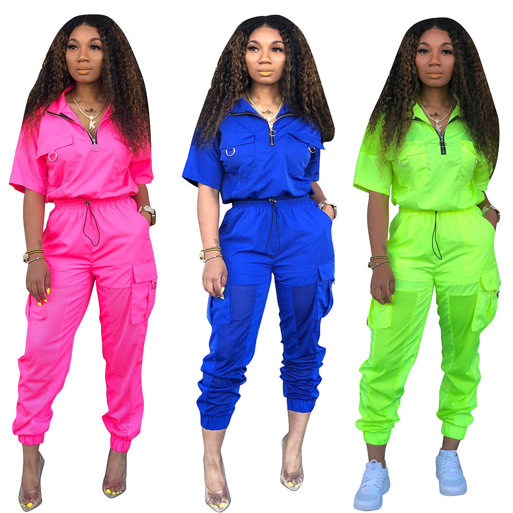 Women Two Piece Sweatsuit Plus Size
