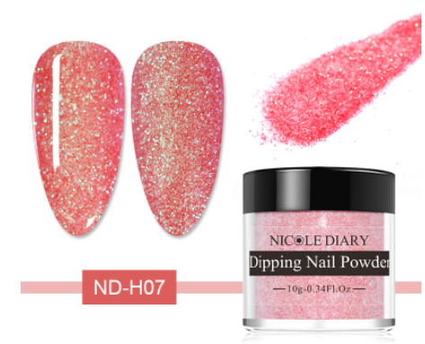 Holographic Dipping Powder
