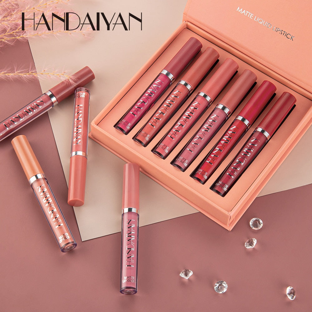 6 Color Liquid Lipstick