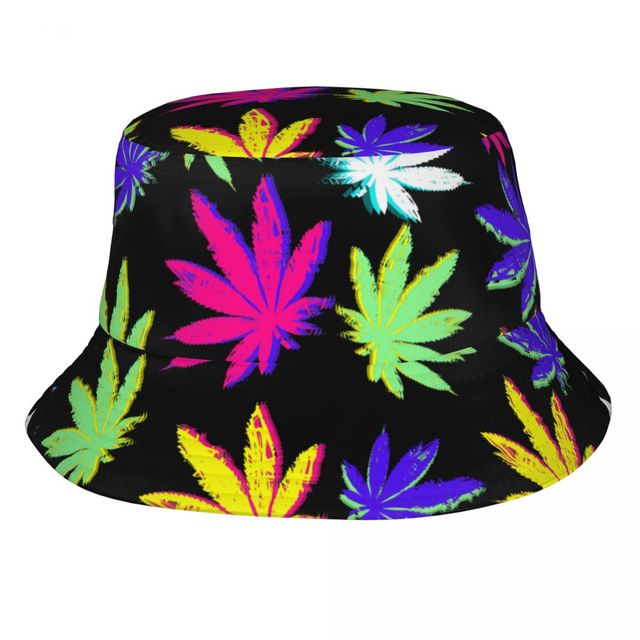 Bucket Hat Psychedelic Magic Mushrooms Fisherman Reflect