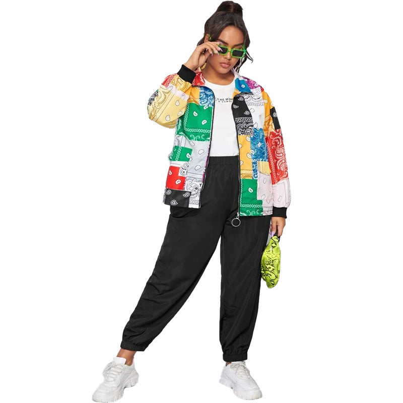Women's Color Block Jacket