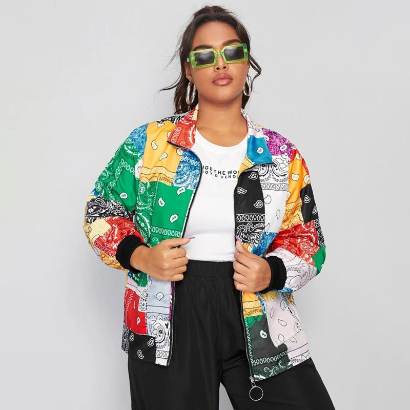 Women's Color Block Jacket