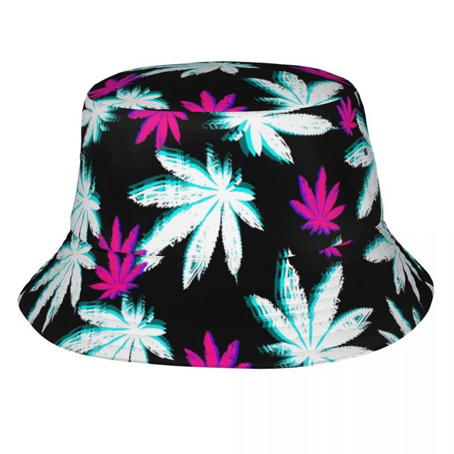 Bucket Hat Psychedelic Magic Mushrooms Fisherman Reflect