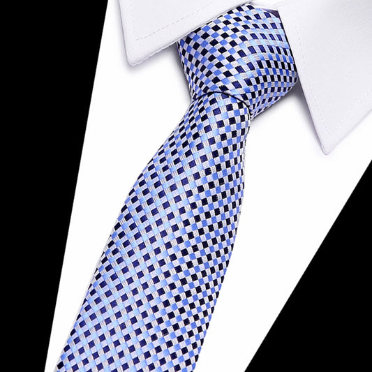 Silk tie 7.5 cm