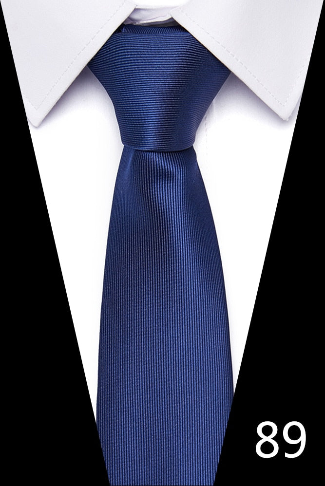 Silk tie 7.5 cm
