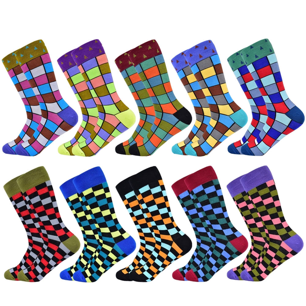 Geometric Lattice Men's Socks