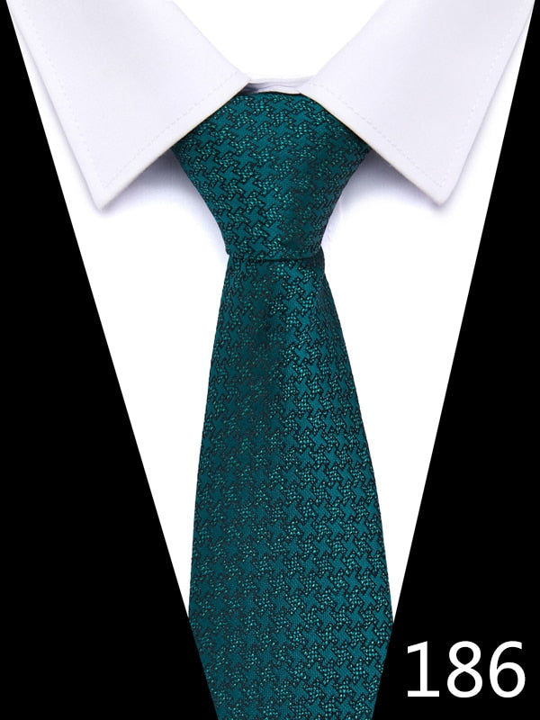 Silk tie 7.5 cm