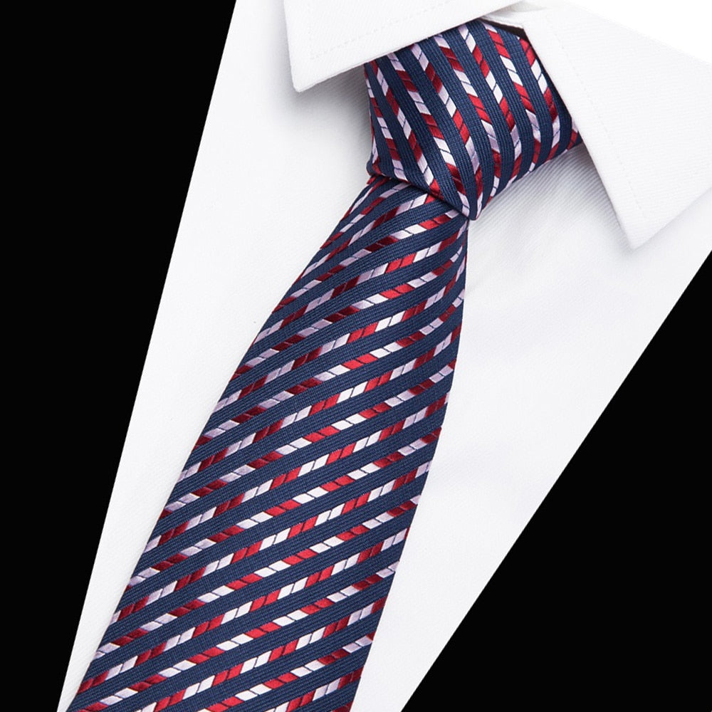 Silk tie 7.5 cm