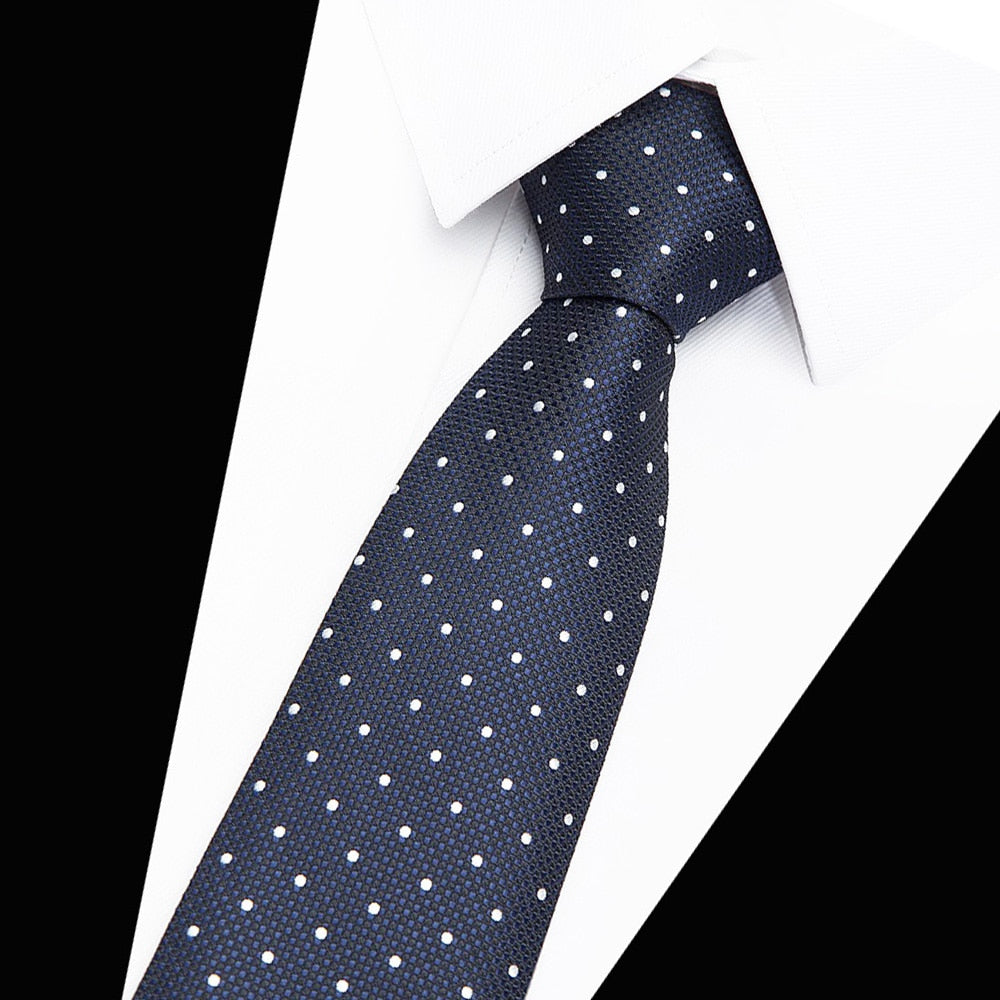 Silk tie 7.5 cm