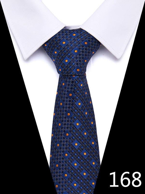 Silk tie 7.5 cm
