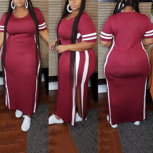 Oversized Long T-shirt Dress