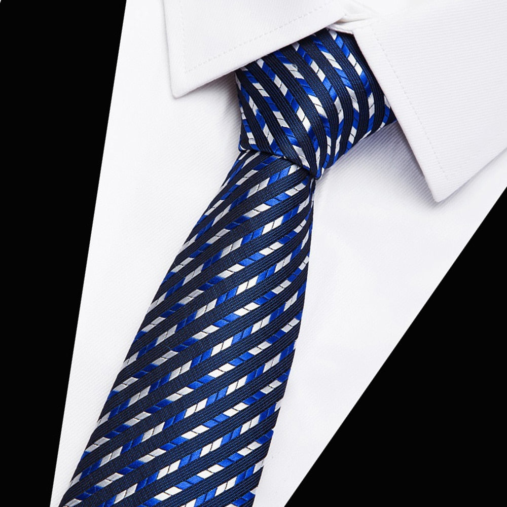 Silk tie 7.5 cm