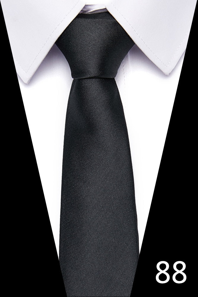 Silk tie 7.5 cm