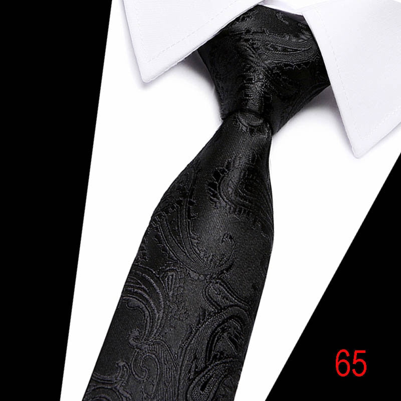 Silk tie 7.5 cm