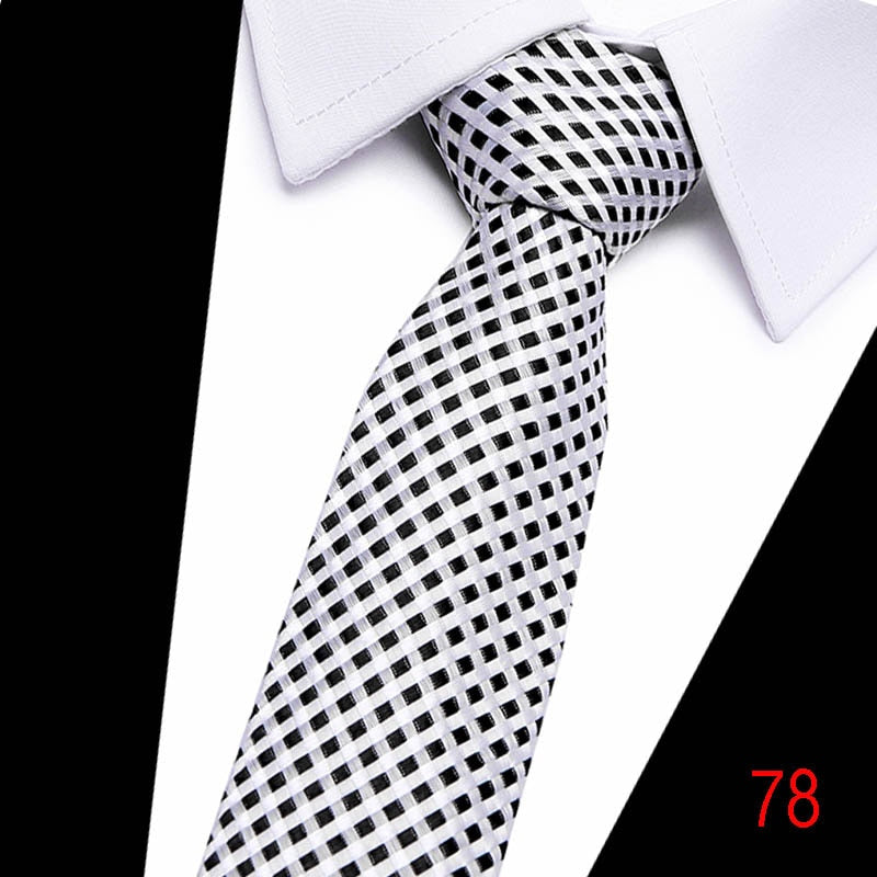 Silk tie 7.5 cm