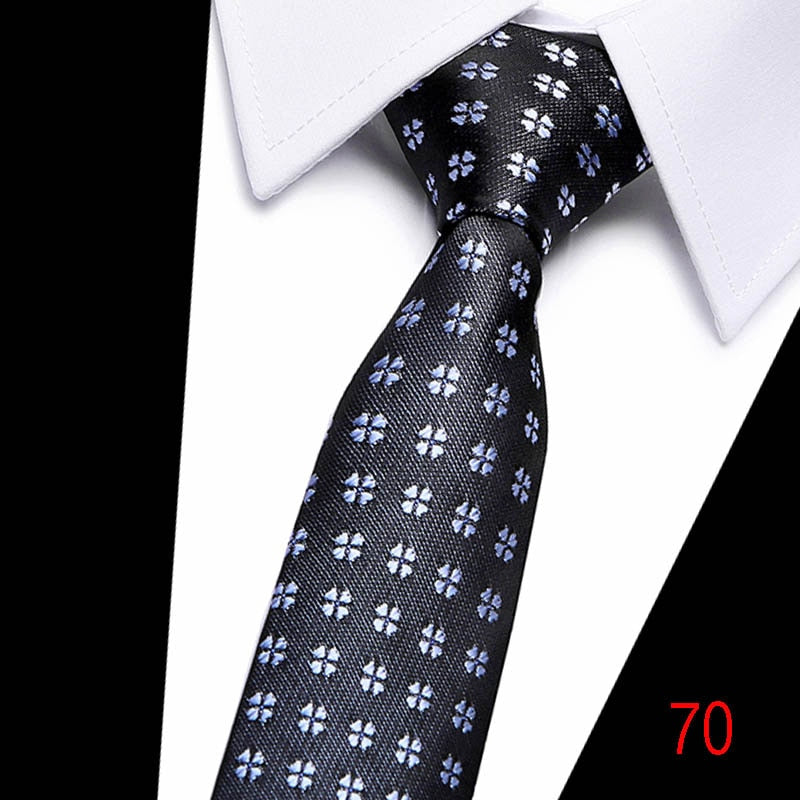Silk tie 7.5 cm