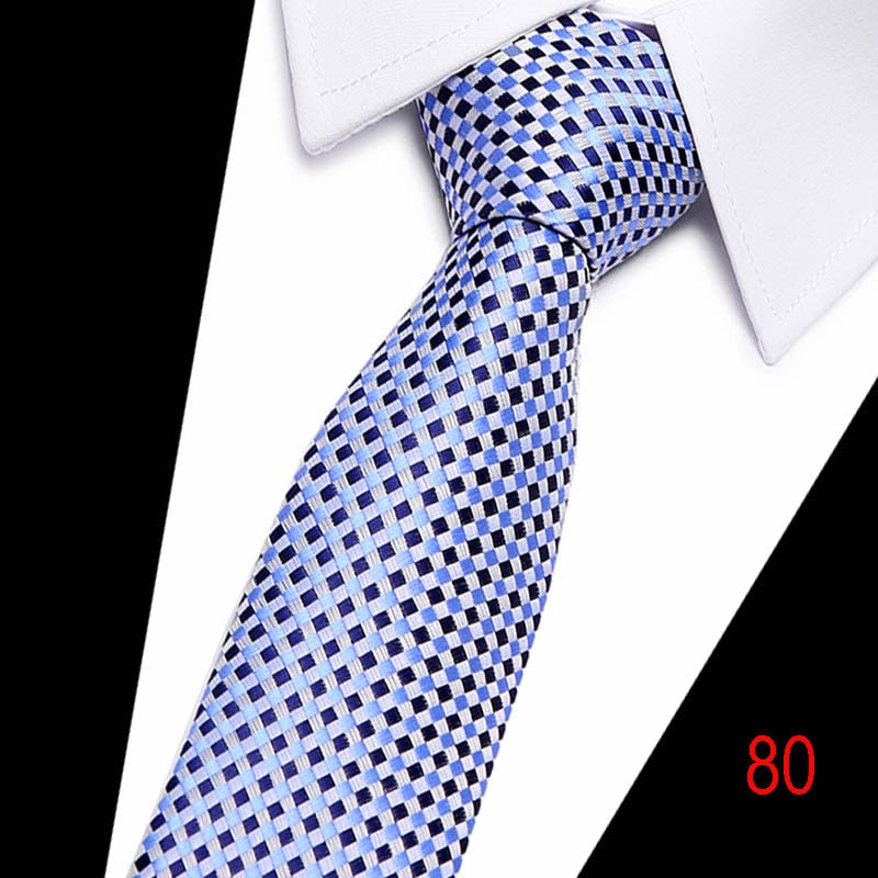 Silk tie 7.5 cm