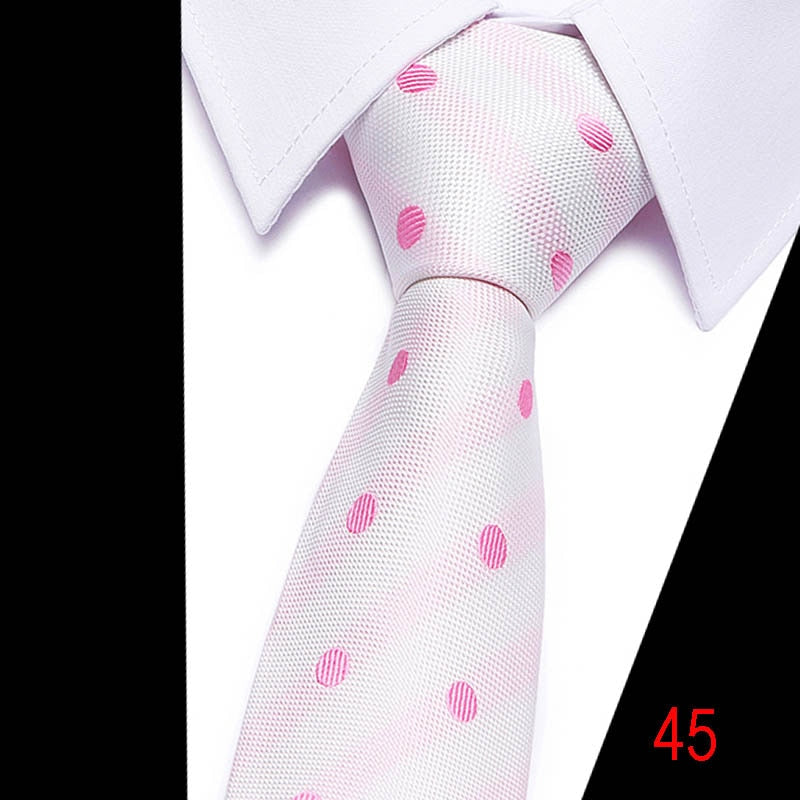 Silk tie 7.5 cm