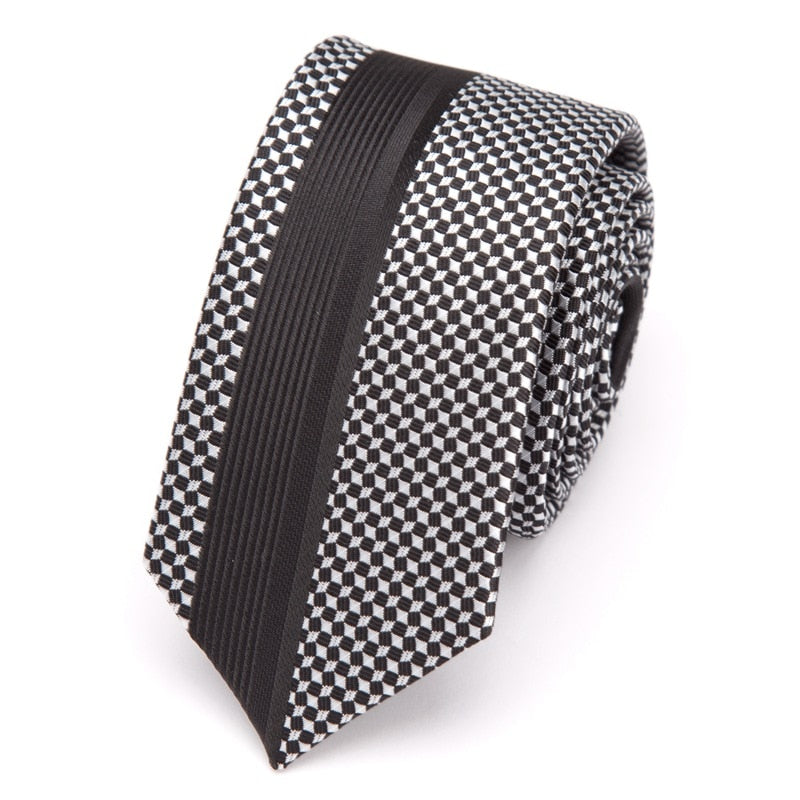 Slim Necktie Stripes