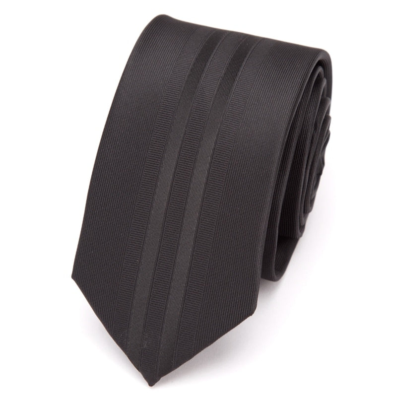Slim Necktie Stripes