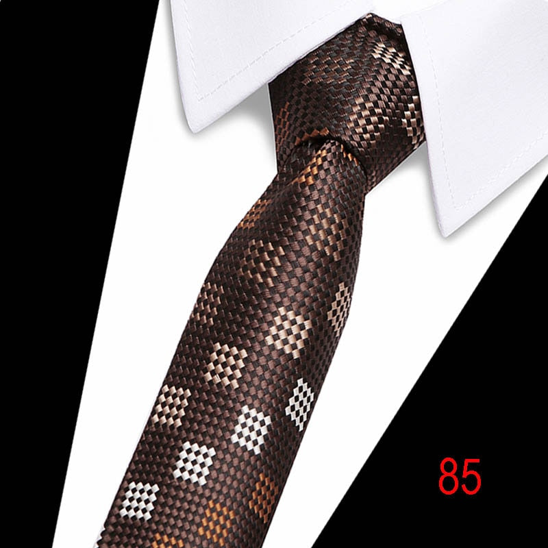 Silk tie 7.5 cm