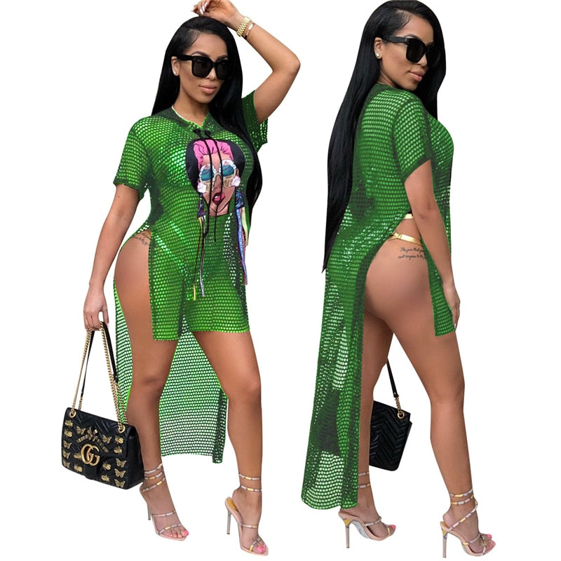 Adogirl S-3XL Beach Dress