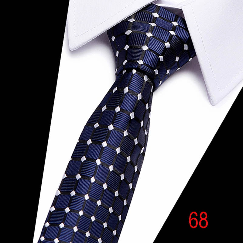 Silk tie 7.5 cm