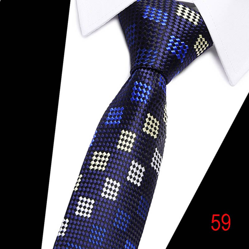 Silk tie 7.5 cm
