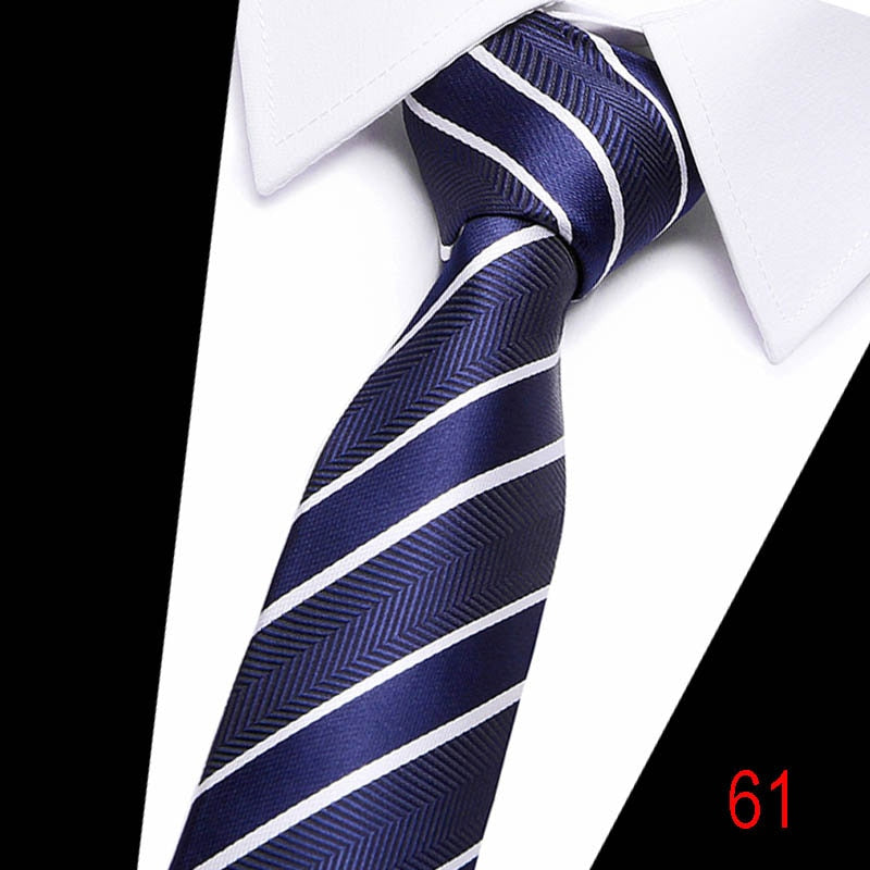Silk tie 7.5 cm