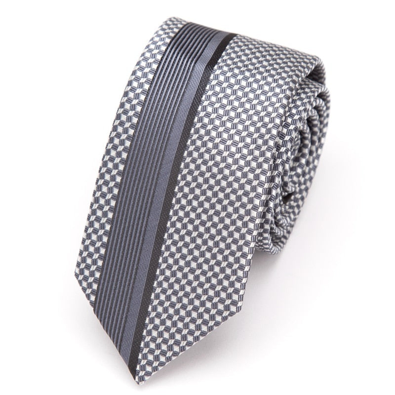 Slim Necktie Stripes