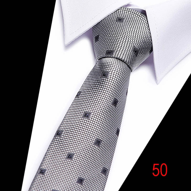 Silk tie 7.5 cm