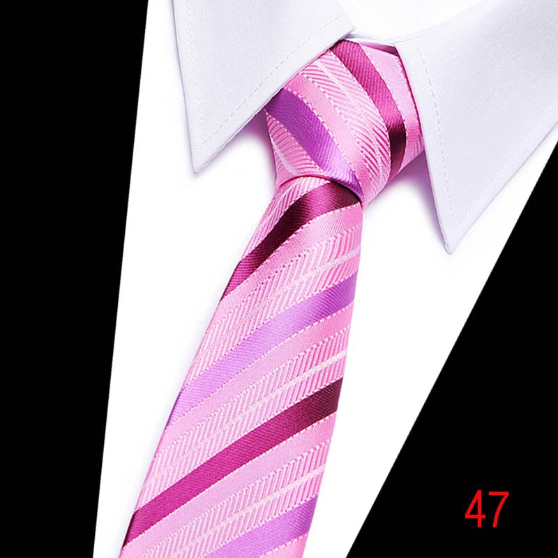 Silk tie 7.5 cm
