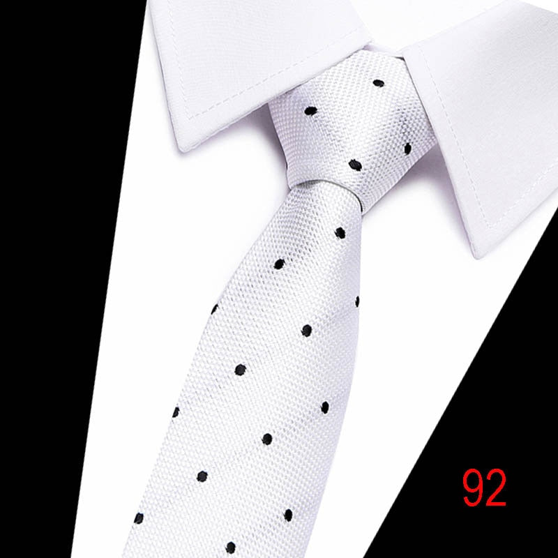 Silk tie 7.5 cm