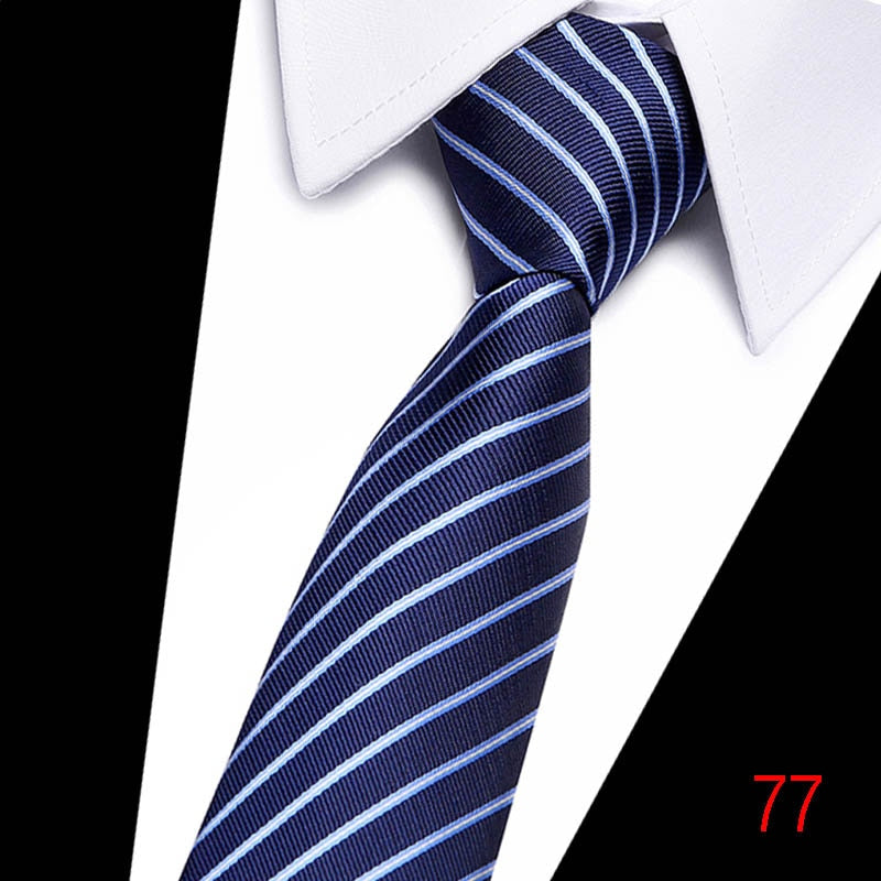 Silk tie 7.5 cm