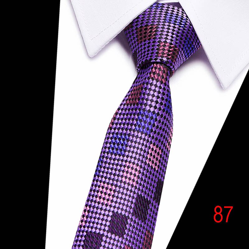 Silk tie 7.5 cm
