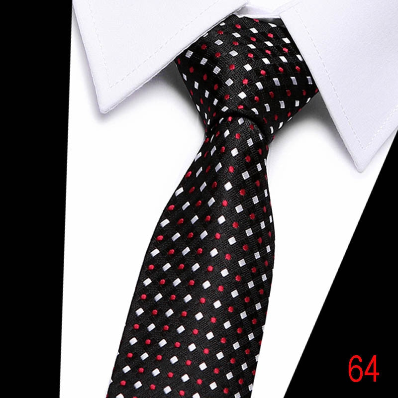 Silk tie 7.5 cm