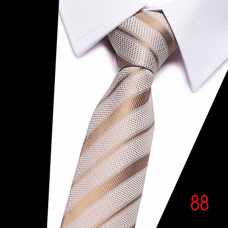 Silk tie 7.5 cm