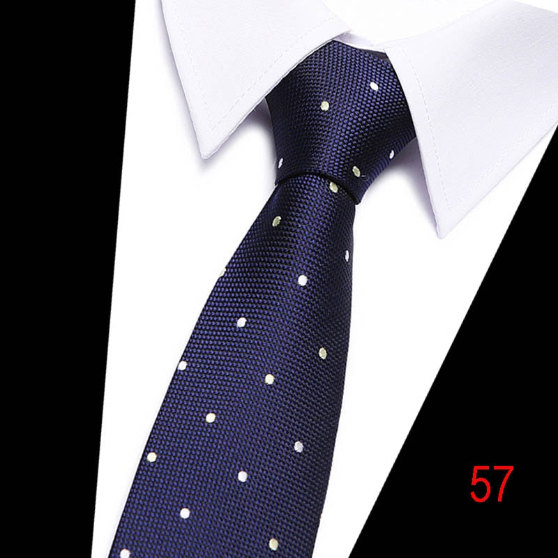 Silk tie 7.5 cm