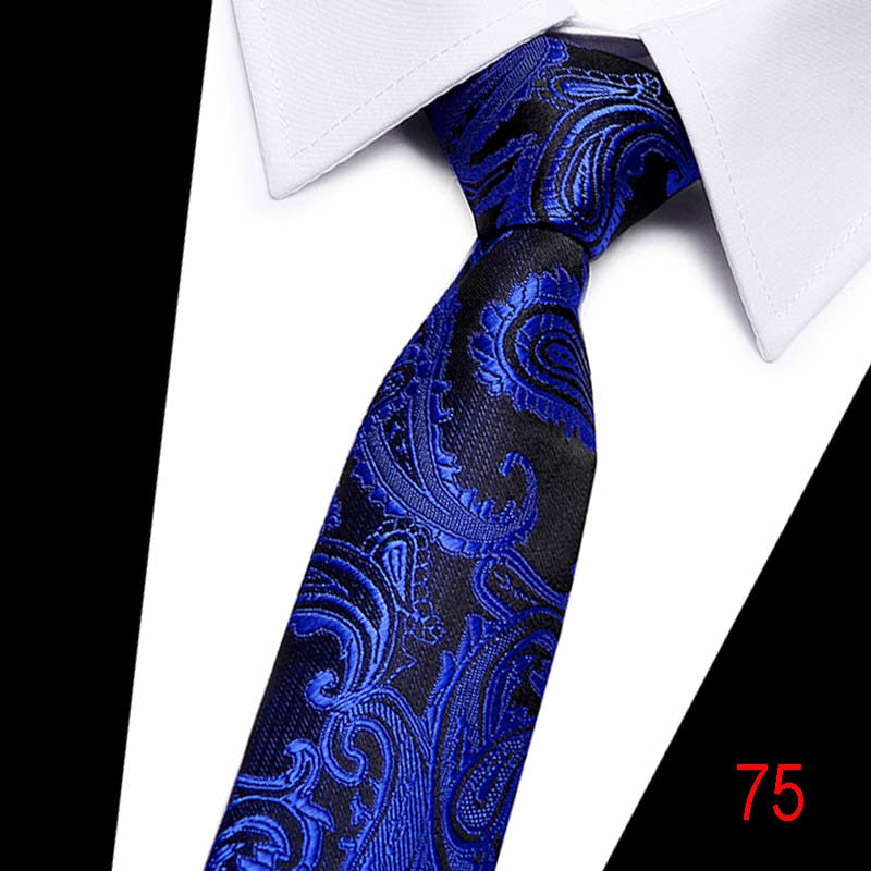 Silk tie 7.5 cm