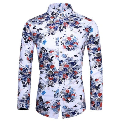 Long Sleeve Printed Shirt