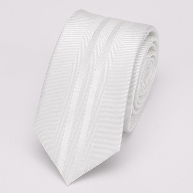 Slim Necktie Stripes